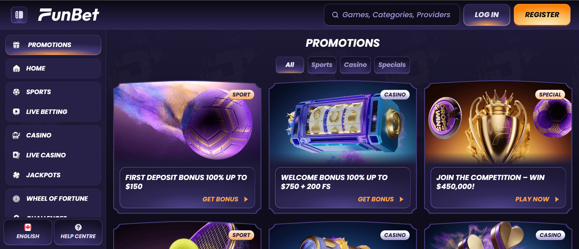 FunBet casino légal