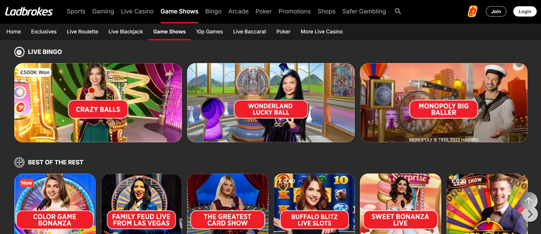 Ladbrokes paris sportifs